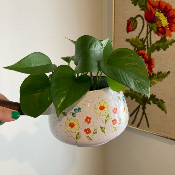 🌼vintage floral fondue set - Picture 7 of 14